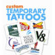Discover Custom Temporary Tattoos Wholesale Collection from PapaChina