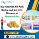 Buy Abortion Pill Pack Online and Get 60% Discount at AbortionPillrx