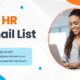 Connect with HR Professionals Using Our HR Email List