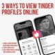 tinder profile lookup