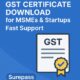 Simplify Your Compliance – Surepass Offers Instant GST Certificate Dow