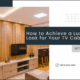 MDF Veneering Tips for Creating a Luxurious TV Cabinet Design