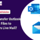 How to Migrate Outlook email to Windows live Mail?