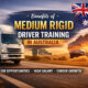 Benefits of Medium Rigid Driver Training in Australia