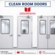 Best Clean Room Doors Manufacturer & Supplier in Ahmedabad - Doorwin E