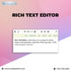 Rich Text Edit Control