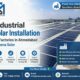 Industrial Solar Installation for Factories in Ahmedabad - Meena Solar