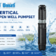 Vertical Open Well Pumpset for Agriculture & Industry