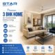 Premium 3 BHK Home for Comfortable Family Living | Star Realty India