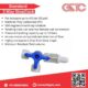 Buy Quality 3 Way Stopcock Standard from India | GSTC