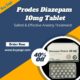 Best and Genuine Prodes Diazepam 10mg Tablets Online