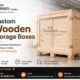 Custom Wooden Storage Boxes for Industrial Packing & Shipping in India