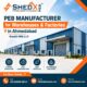 PEB Manufacturer for Warehouses & Factories in Ahmedabad - ShedX PEB L