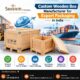 Custom Wooden Box Manufacturer for Export Packaging in India - Shivam